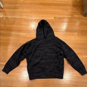 LAT 2296 Youth Pullover Fleece Hoodie camouflage print size men’s large